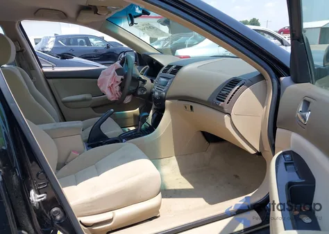 2007 Honda Accord 2.4 Se from USA, damaged, VIN 1HGCM56387A067595